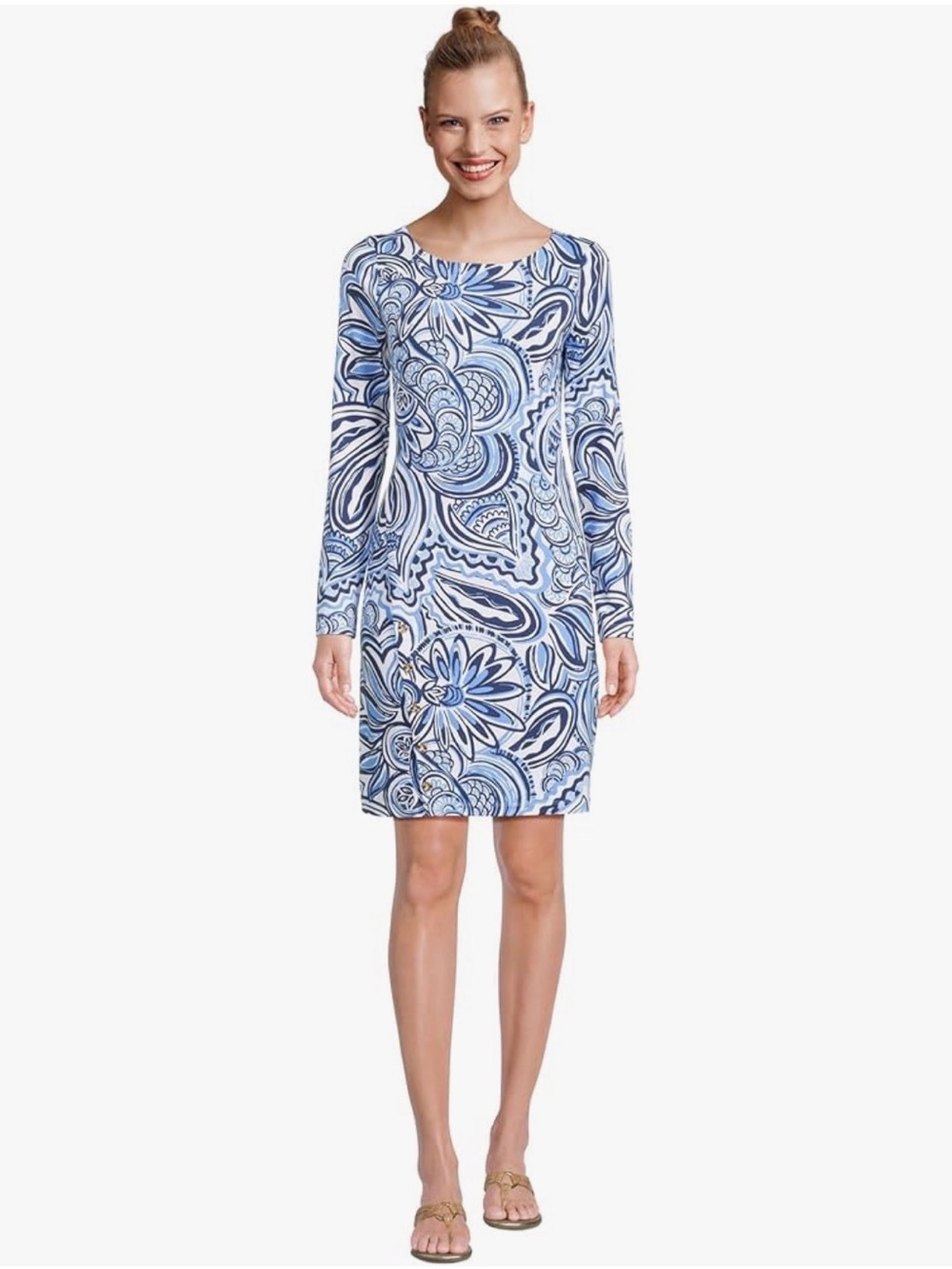 Lilly Pulitzer Womens Maddox UPF 50+ Dress M $148